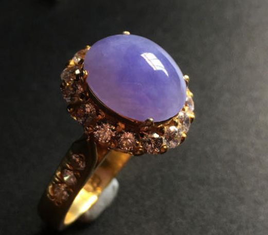 紫罗兰翡翠戒指有什么特点特征  紫罗兰翡翠戒指一般是多少钱